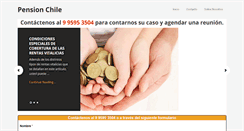 Desktop Screenshot of pensionchile.cl